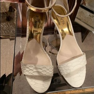 Michael Kors White heel Sandals